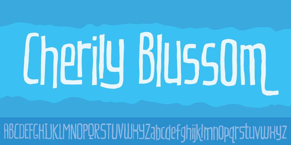 Cherily Blussom DEMO font