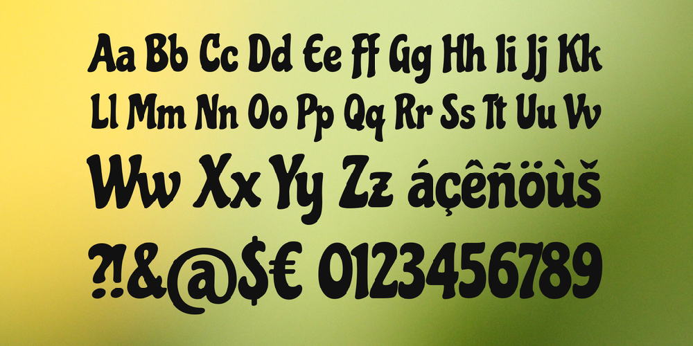 Chicle font