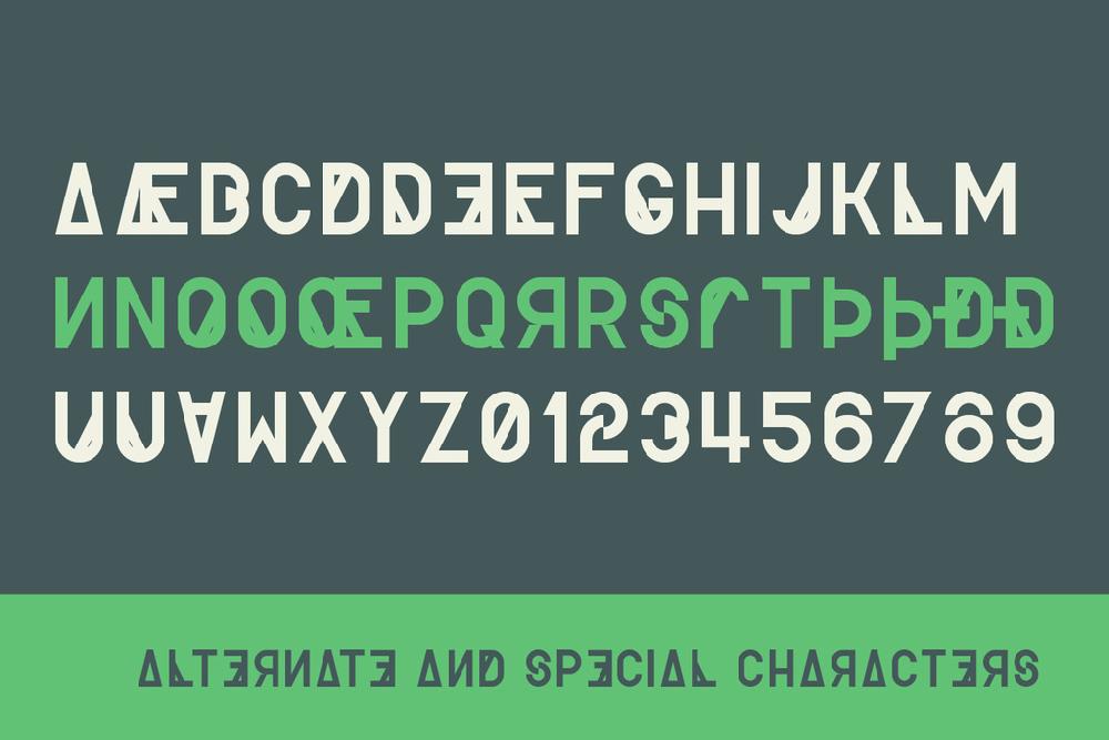 Creatif Demo font