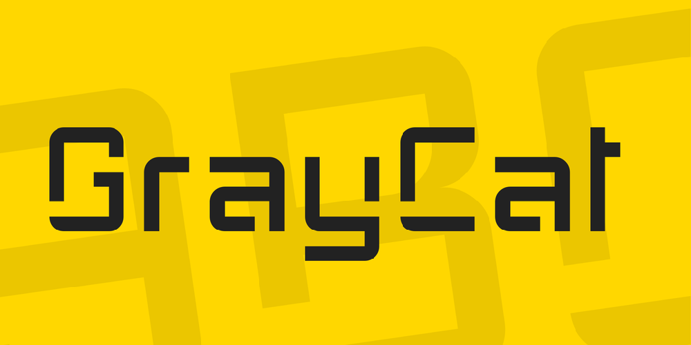 GrayCat font