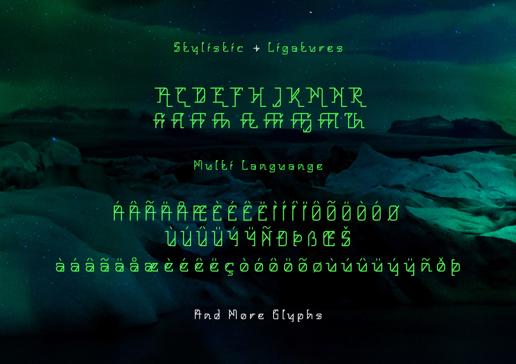 Hello Alpha font