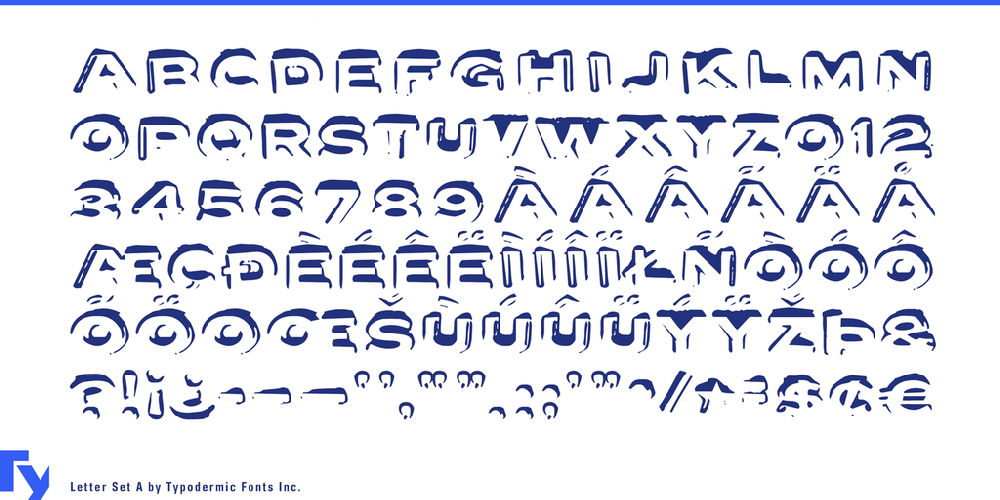 Letter Set font