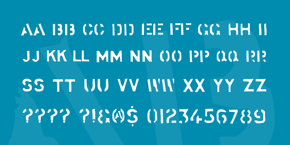 Stockstill Solid font