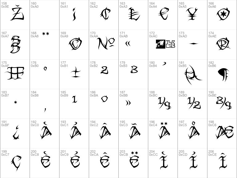 Download free Tribal font, free tribal.regular.ttf Regular font for Windows