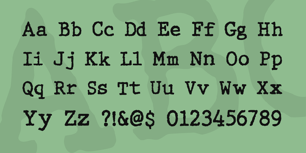 WBX_GrannyT2 font