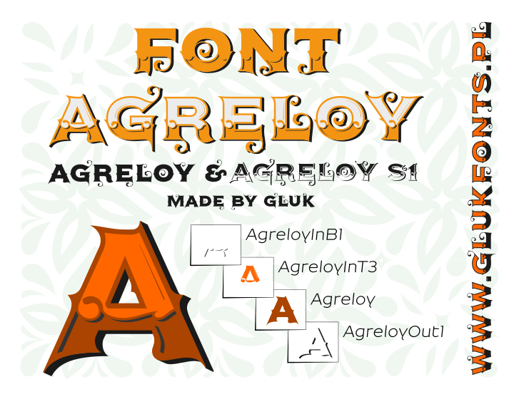 Agreloy font