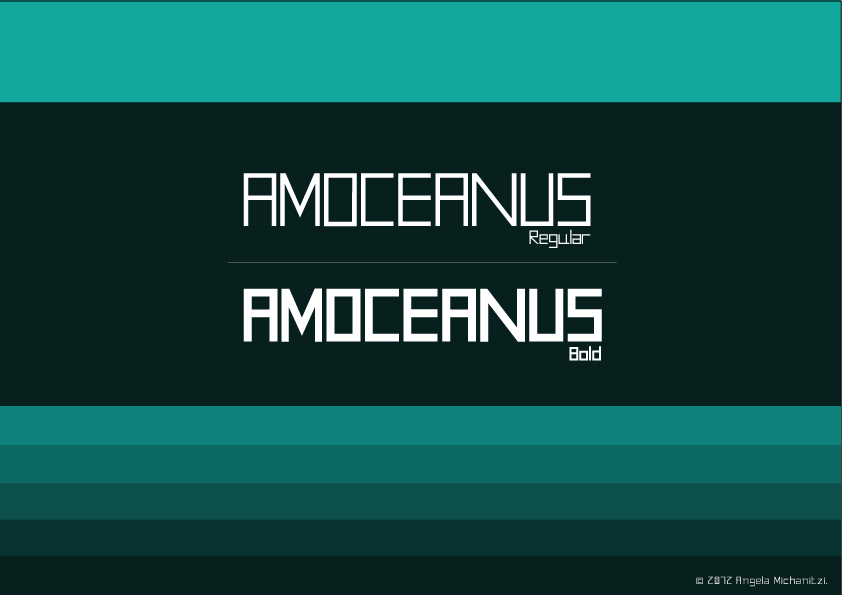 AMOceanus font