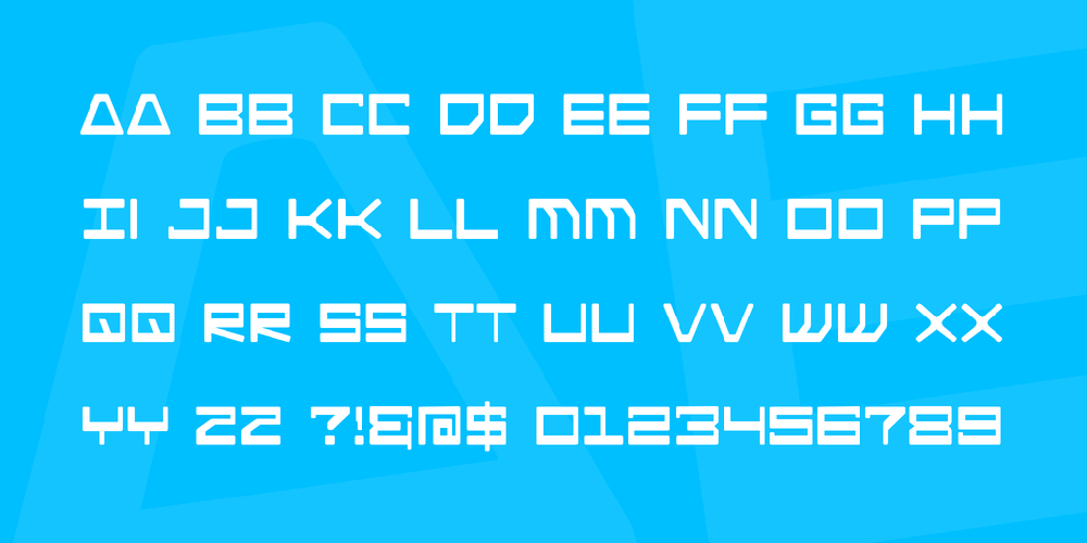 Android Nation font