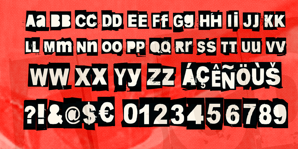 Blankblizzkrieg font