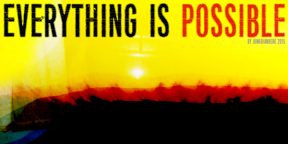 Everything is possible font