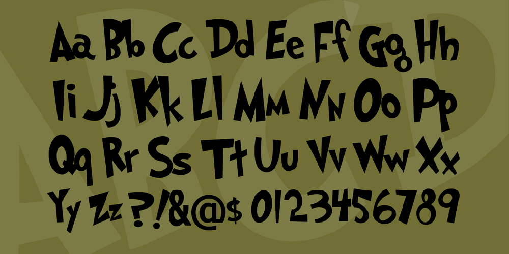 Grinched font