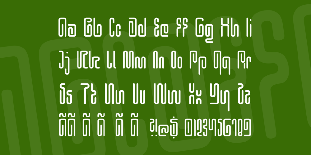 Hieroglyphic font