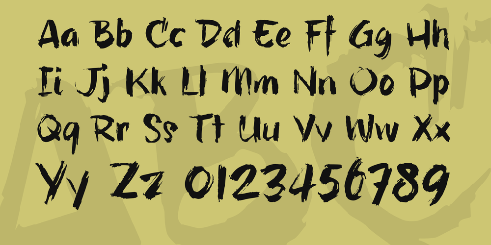 hillBelly_TRIAL font