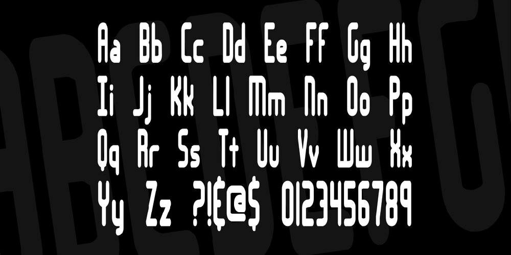 Lakeshore BRK font