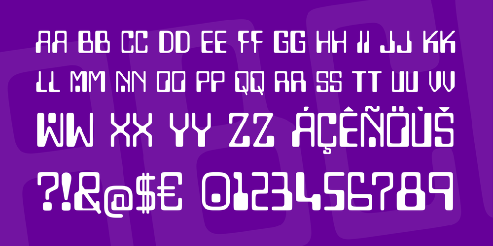Lazenby Computer font