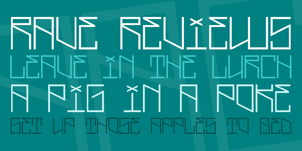 Lightning Cruz Demo font