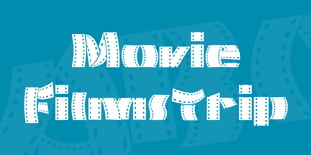 Movie Filmstrip font