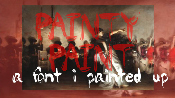 PaintyPaint font