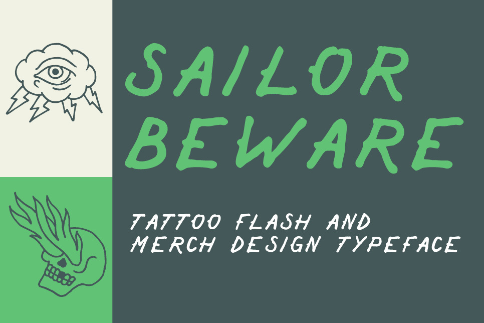 Sailor Beware Demo font