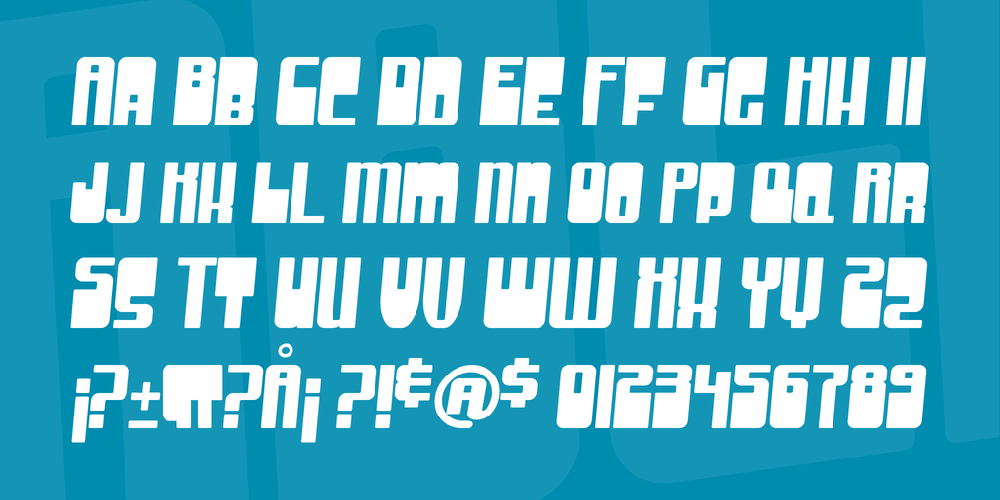 SF Groove Machine font