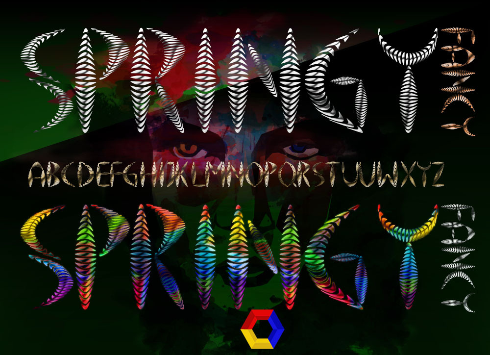 Springy font