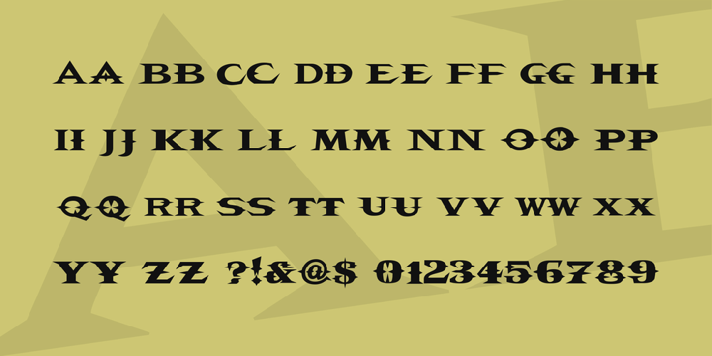 VTCBelialsBlade font