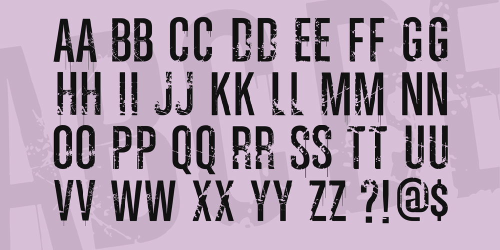 vtks ink font