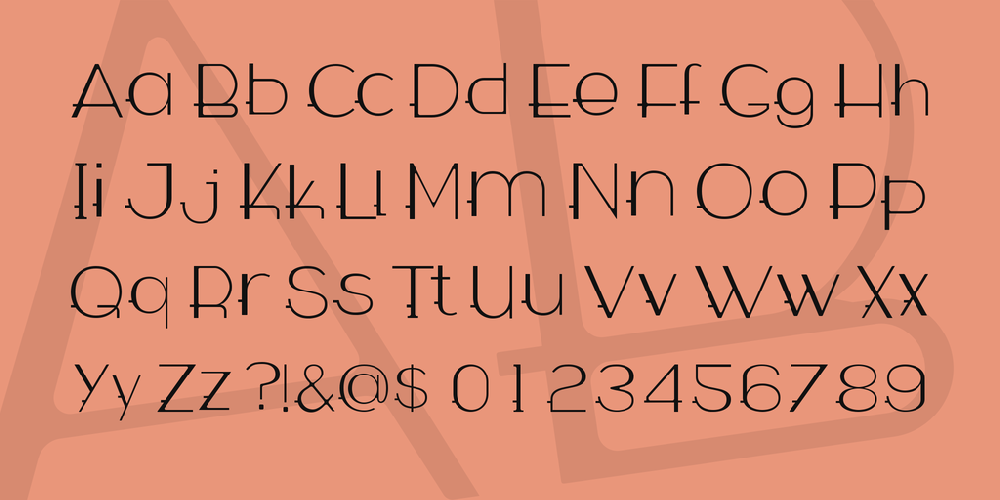 WABECO Thin font
