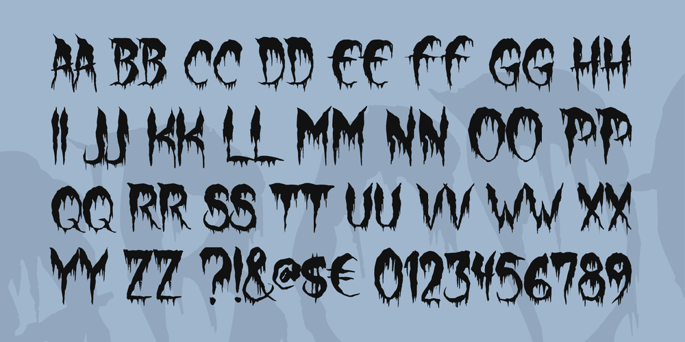 Werewolf Moon font