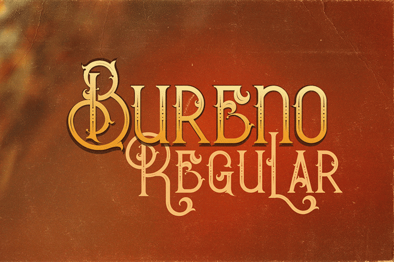 Bureno Regular font