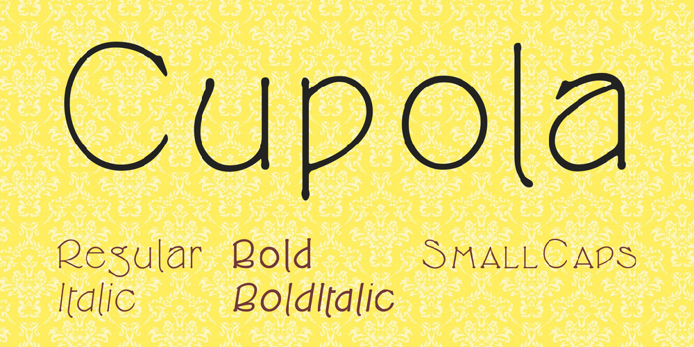 Cupola font