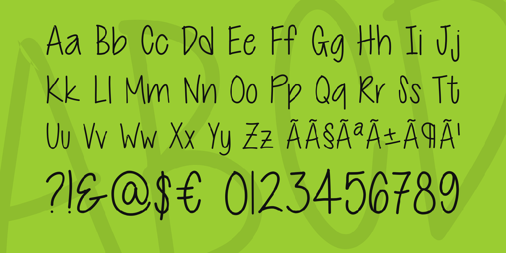 CutiePatootie font