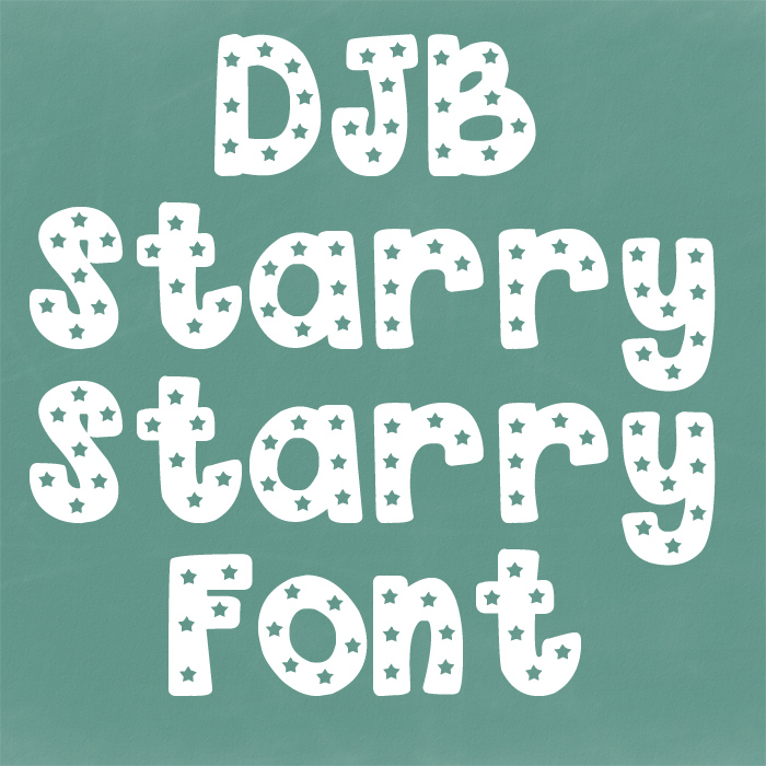 DJB Starry Starry Font