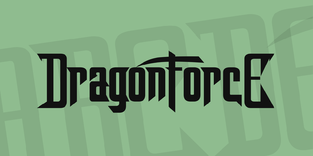 DragonForce font