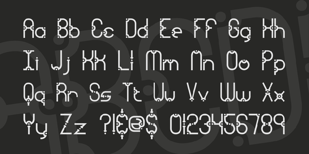 Granular BRK font