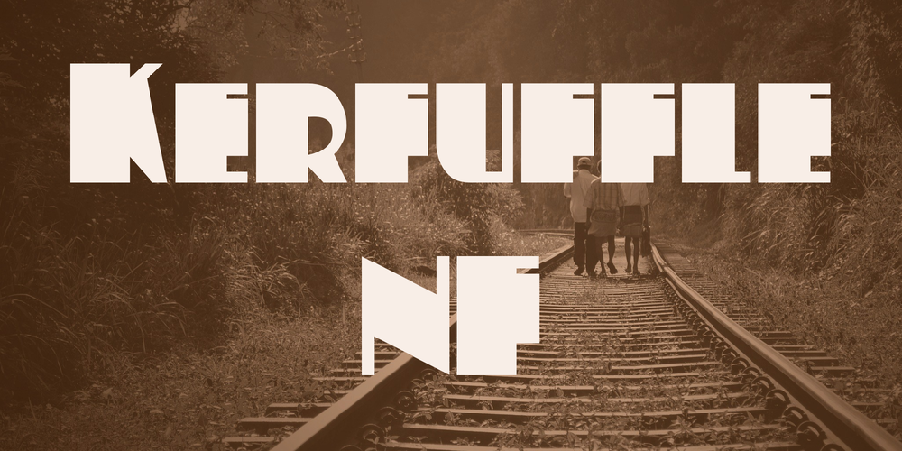 Kerfuffle NF font