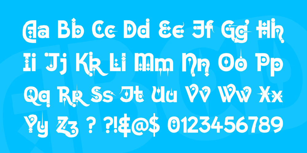 Kingthings Chimaera font