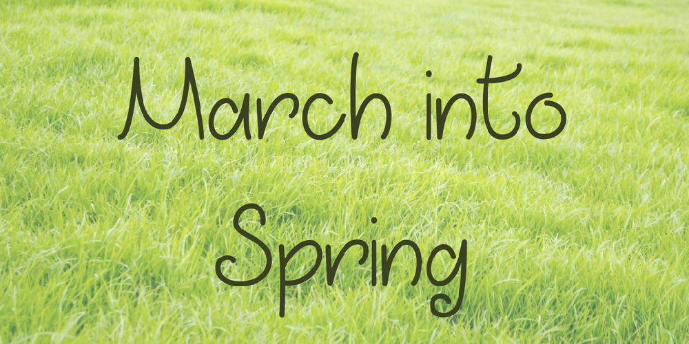 March into Spring font