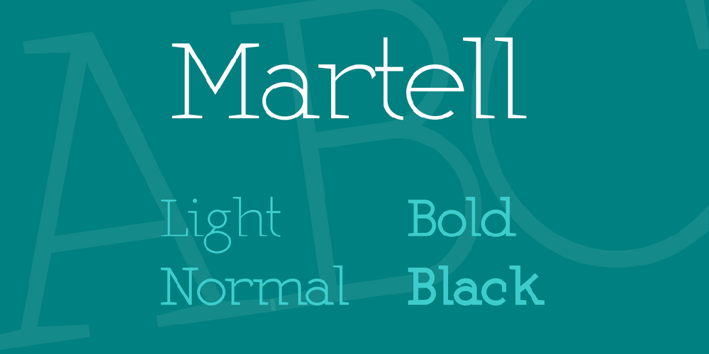 Martell font