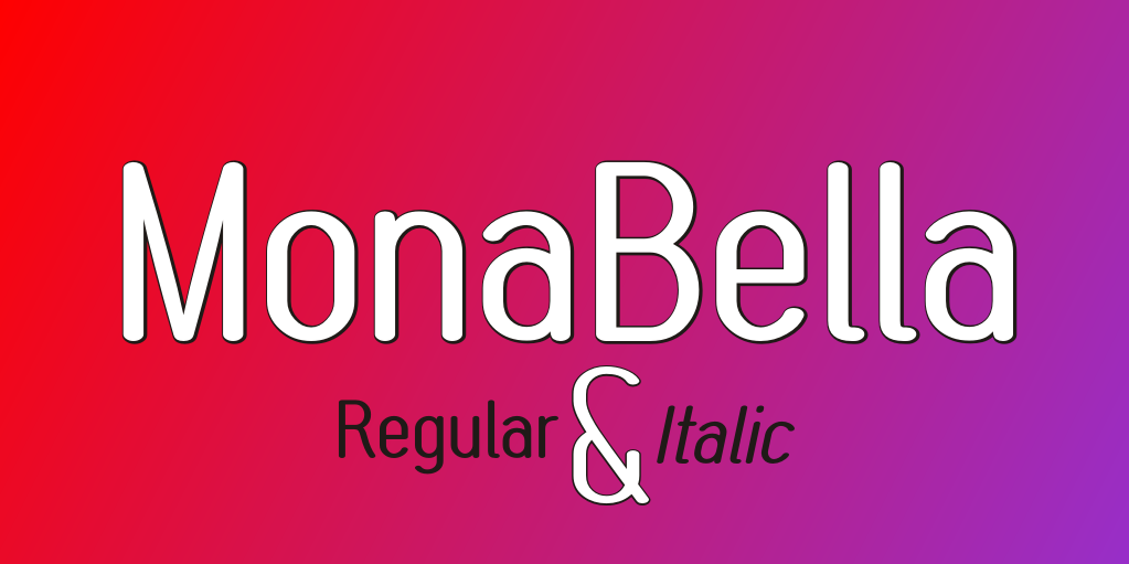 MonaBella font