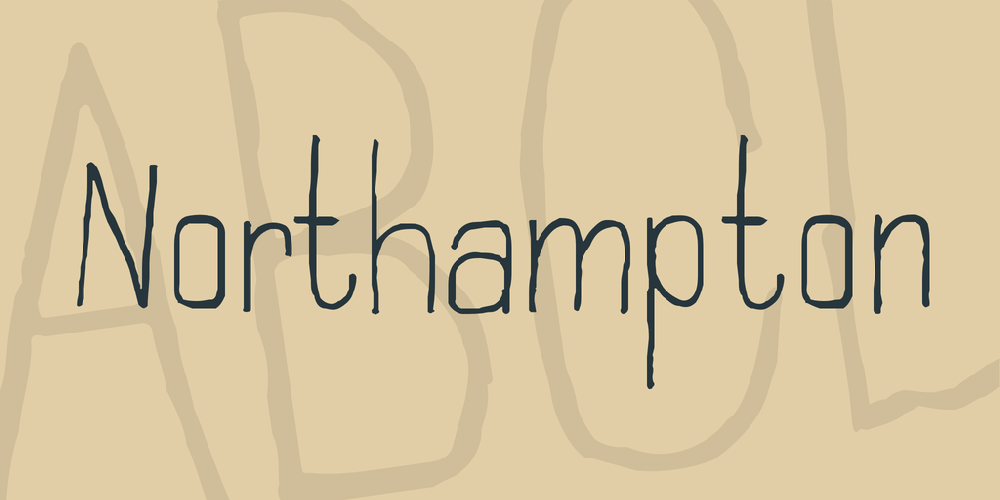 Northampton font