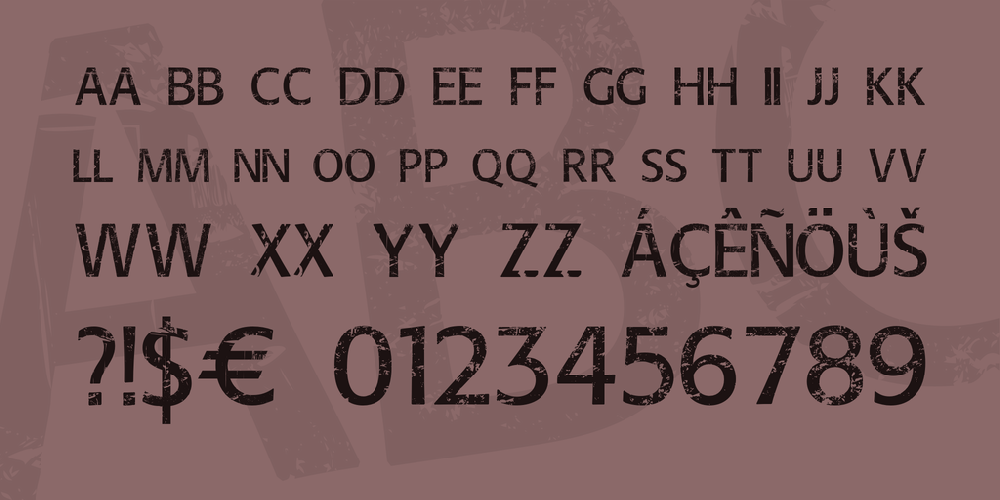 Overhaul font