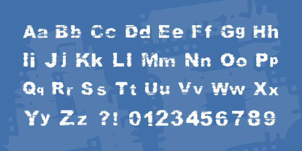 Prefix font