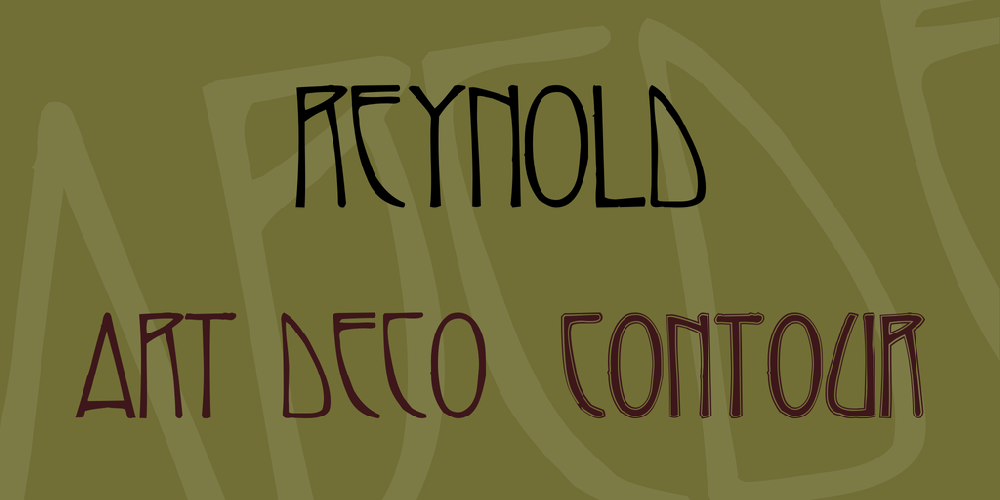 Reynold font