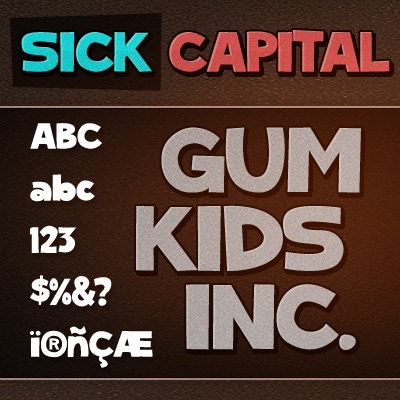 SC Gum Kids font