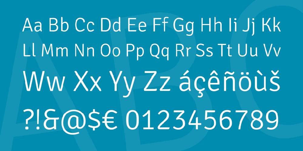 Signika Negative font