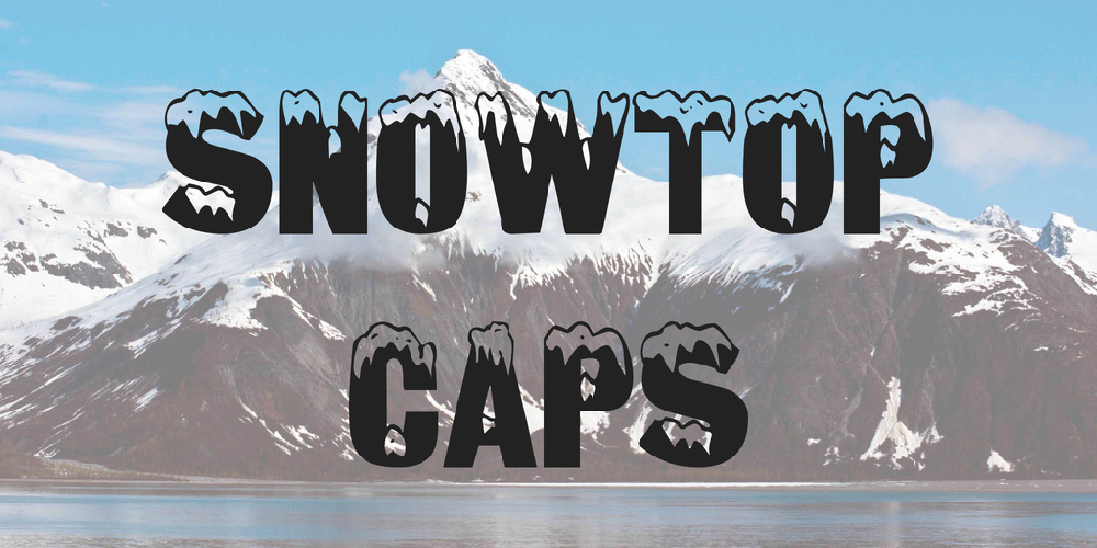 Snowtop Caps font