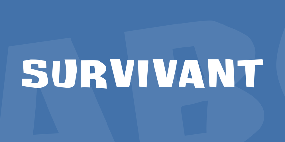 Survivant font