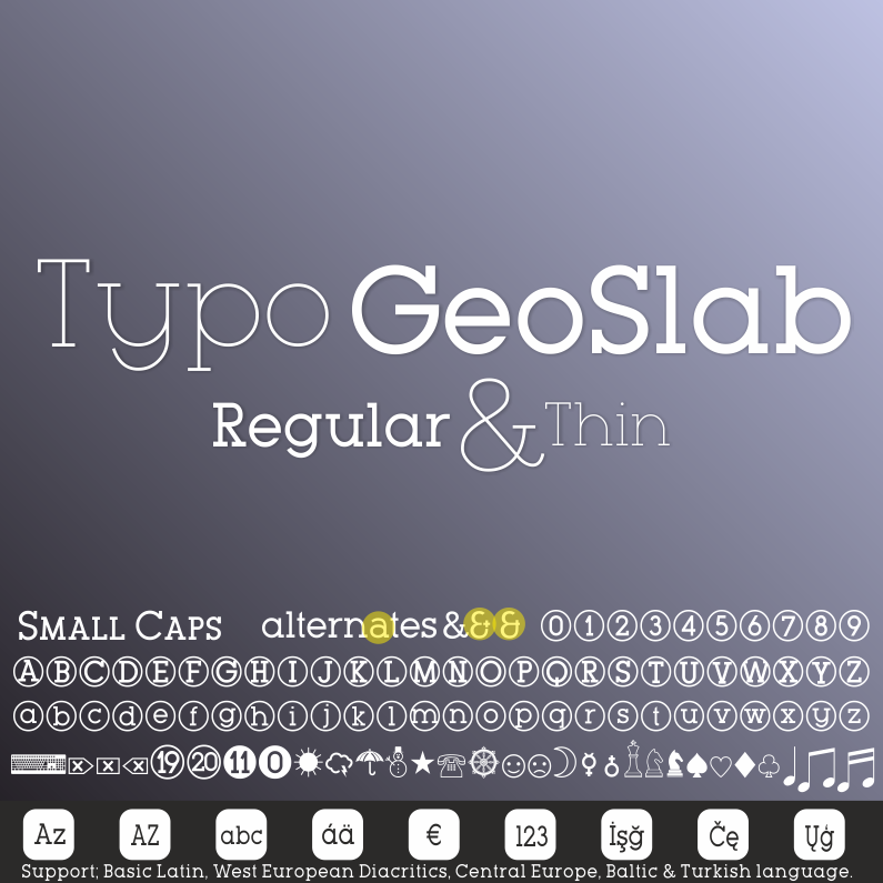 Typo GeoSlab Regular Demo font