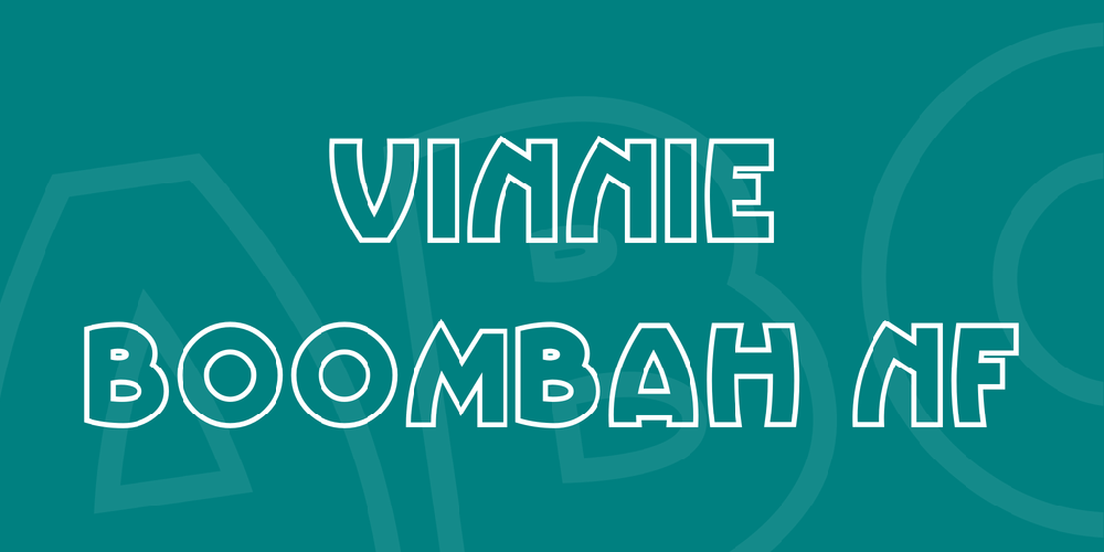 Vinnie BoomBah NF font